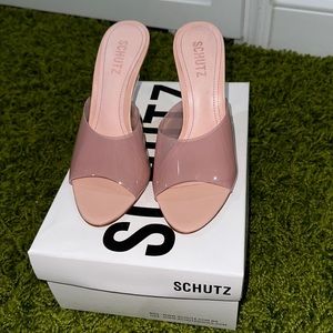 Schutz vinyl shoes